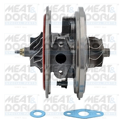 Core assembly, turbocharger
